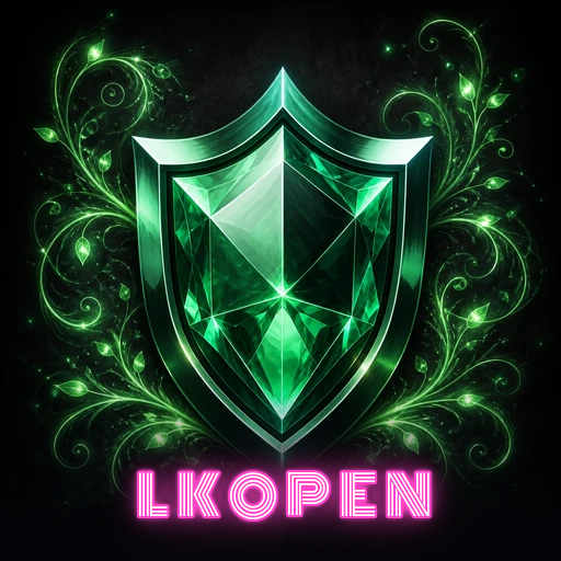 Screenshot aplikasi lkopen menunjukkan kategori yang mudah dijelajahi.